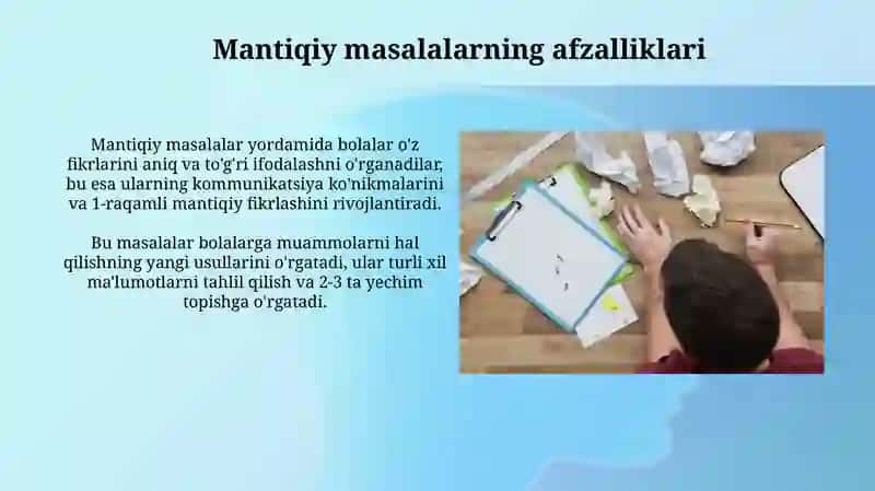 Mantiqiy masalalar 1-2-sinflarkesimida 4