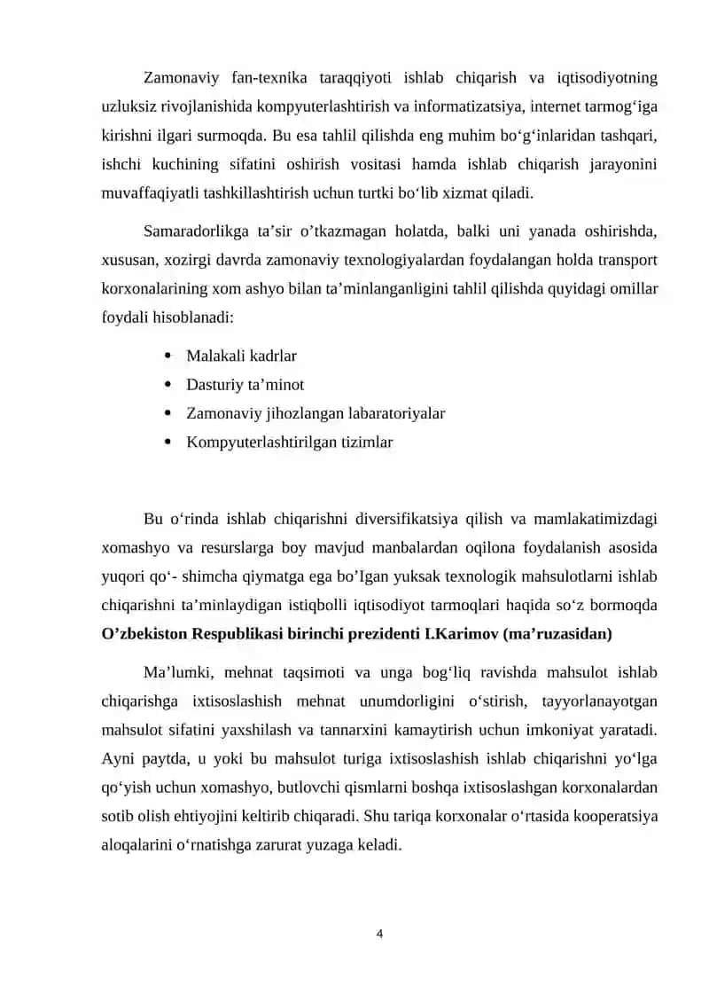 Avtomobil transporti korxonalari iqtisodiyoti 4