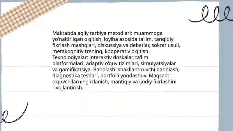 O'quvchilarning ilmiy dunyoqarashini shakillantirish 4