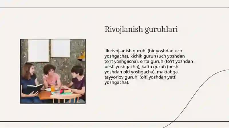 Xorijdagi Maktabgacha Ta'lim va Oilaviy Hamkorlikning Rivojlanishi Tarixi 4