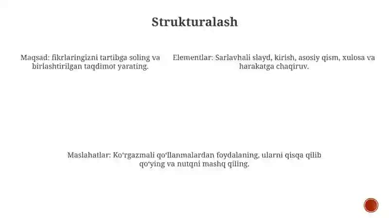 Taqdimot Tayyorlash 4