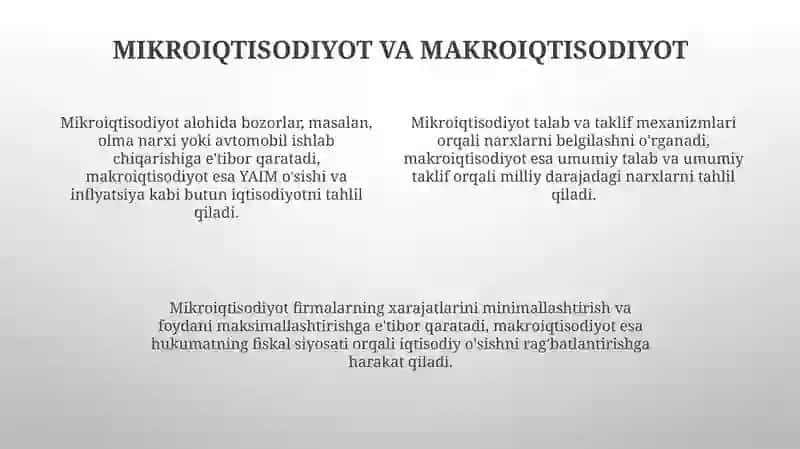 Iqtisodiyotning Asosiy Tamoyillari va Tizimlari 4