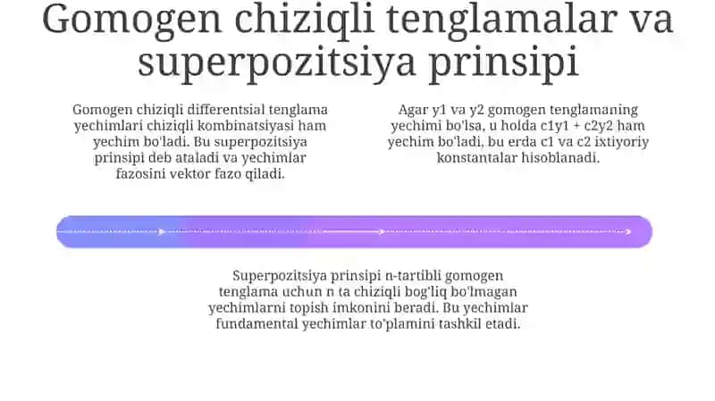Chiziqli differensial tenglamalar 4