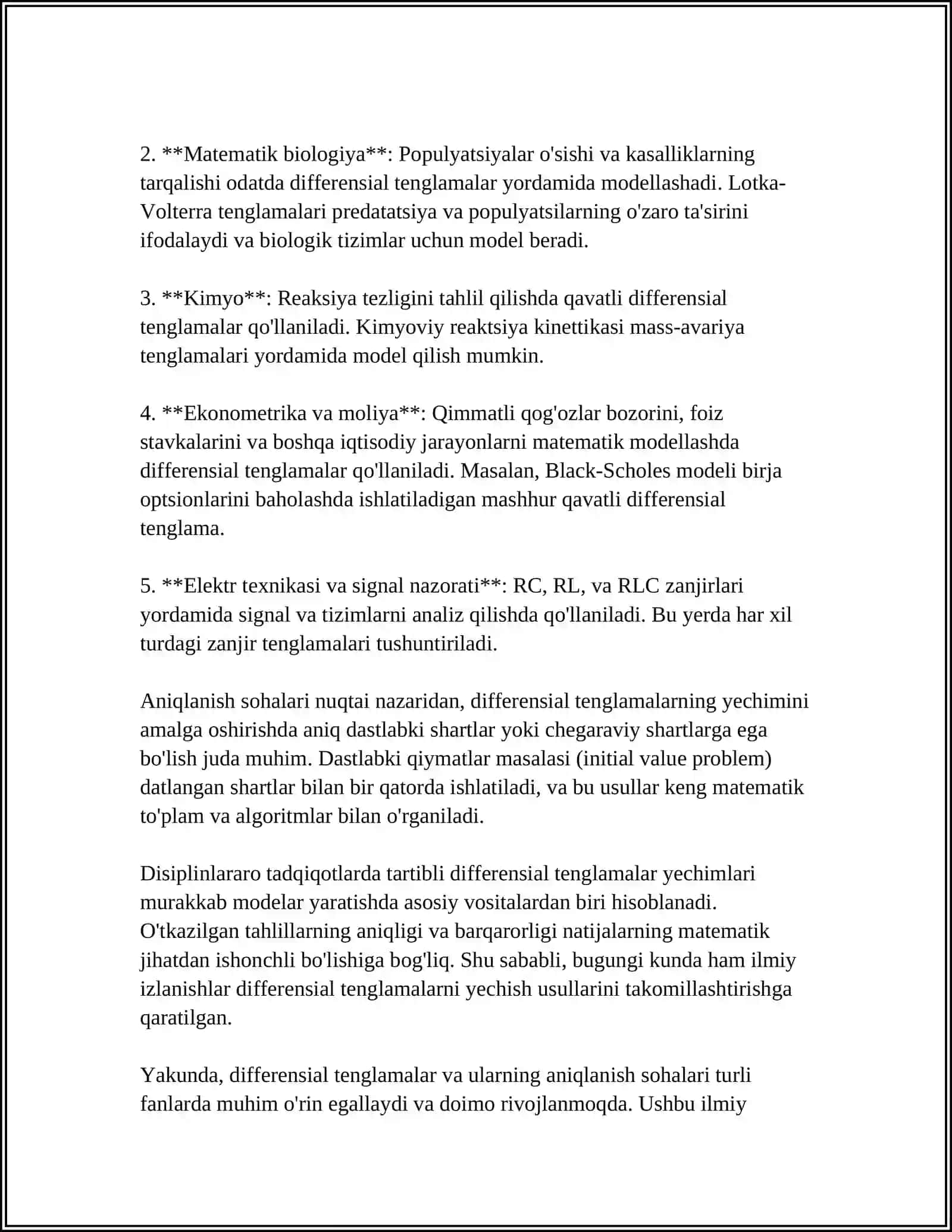 YUQORI TARTIBLI DEFERENSIAL TENGLAMALAR 4