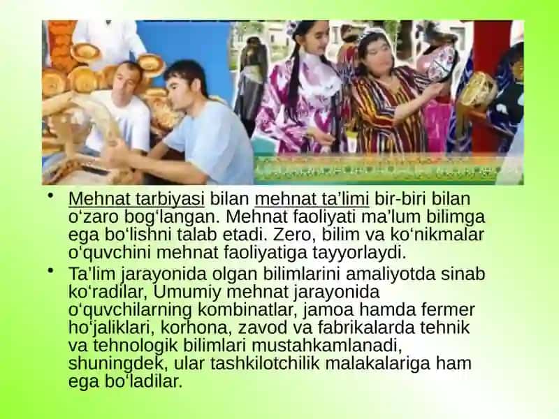 Mehnattarbiyasi 4