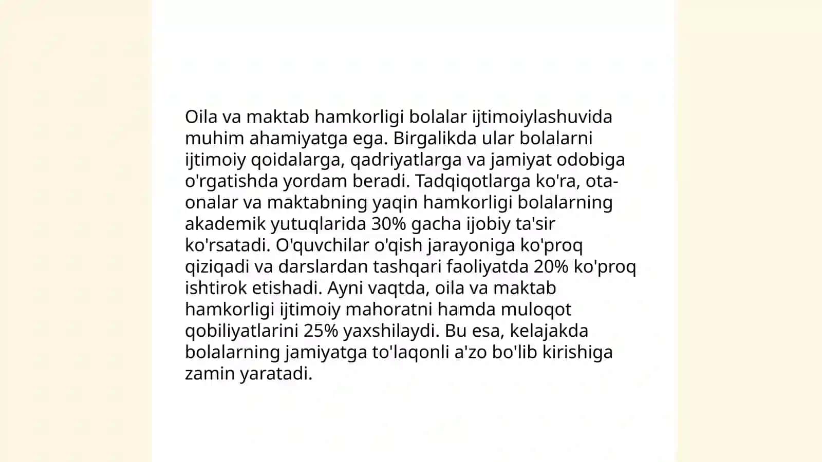 Tarbiya tizimini ijtimoiylashtirish 4