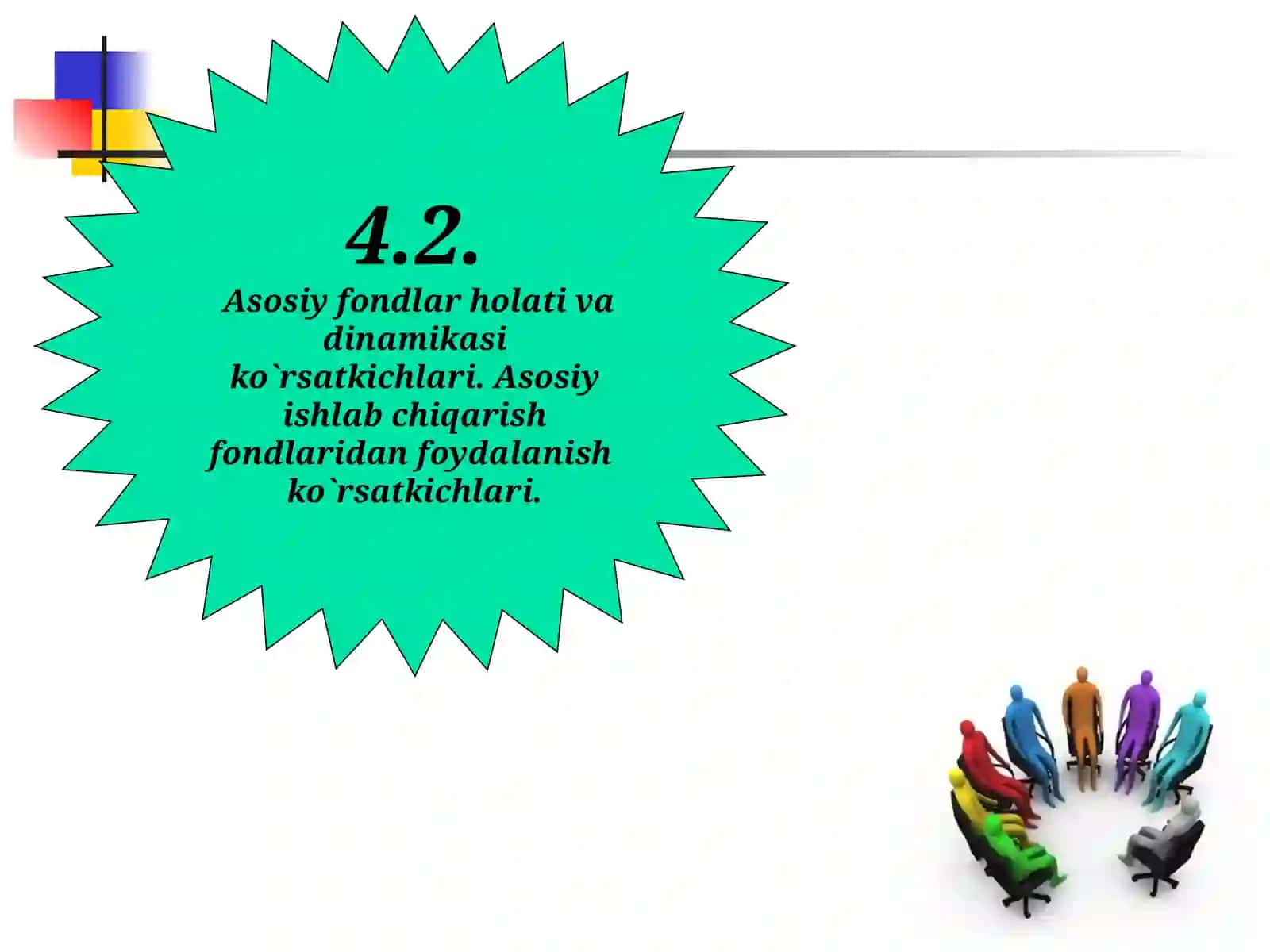 Sanoat ishlab chiqarishning asosiy fondlari va ishlab chiqarish quvvatlari 4