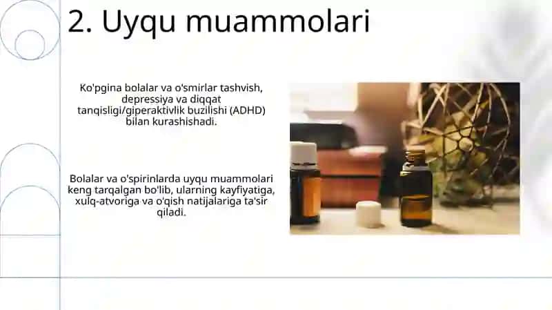 Bolalar va o'smirlar salomatligining umumiy muammolari 4