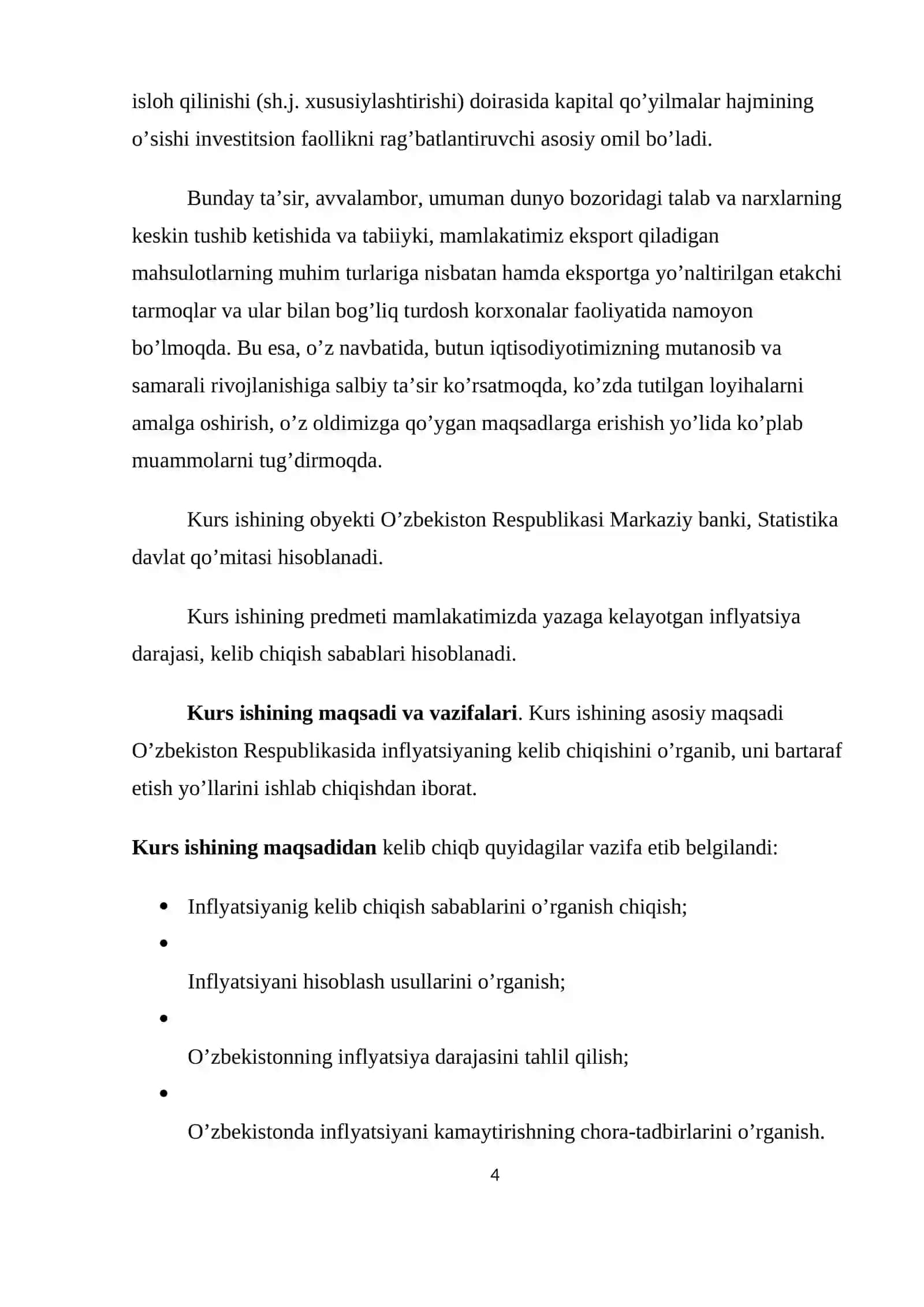 Inflyatsiya va uning namoyon bo’lish shakllari 4