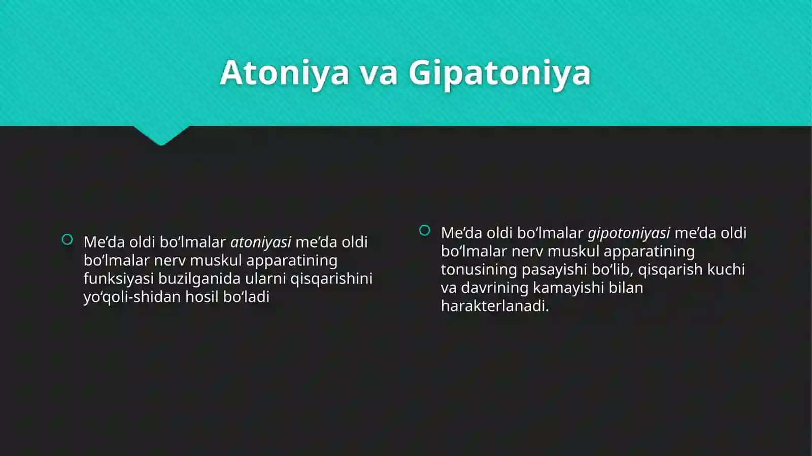 Kavsh qaytaruvchi hayvonlarning me’da oldi bo‘limlarida oziqa hazmining buzilishi 4