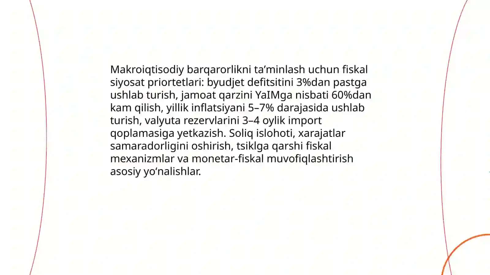 Oʻzbekistonning ijtimoiy-iqtisodiy rivojlanish konsepsiyasi 4