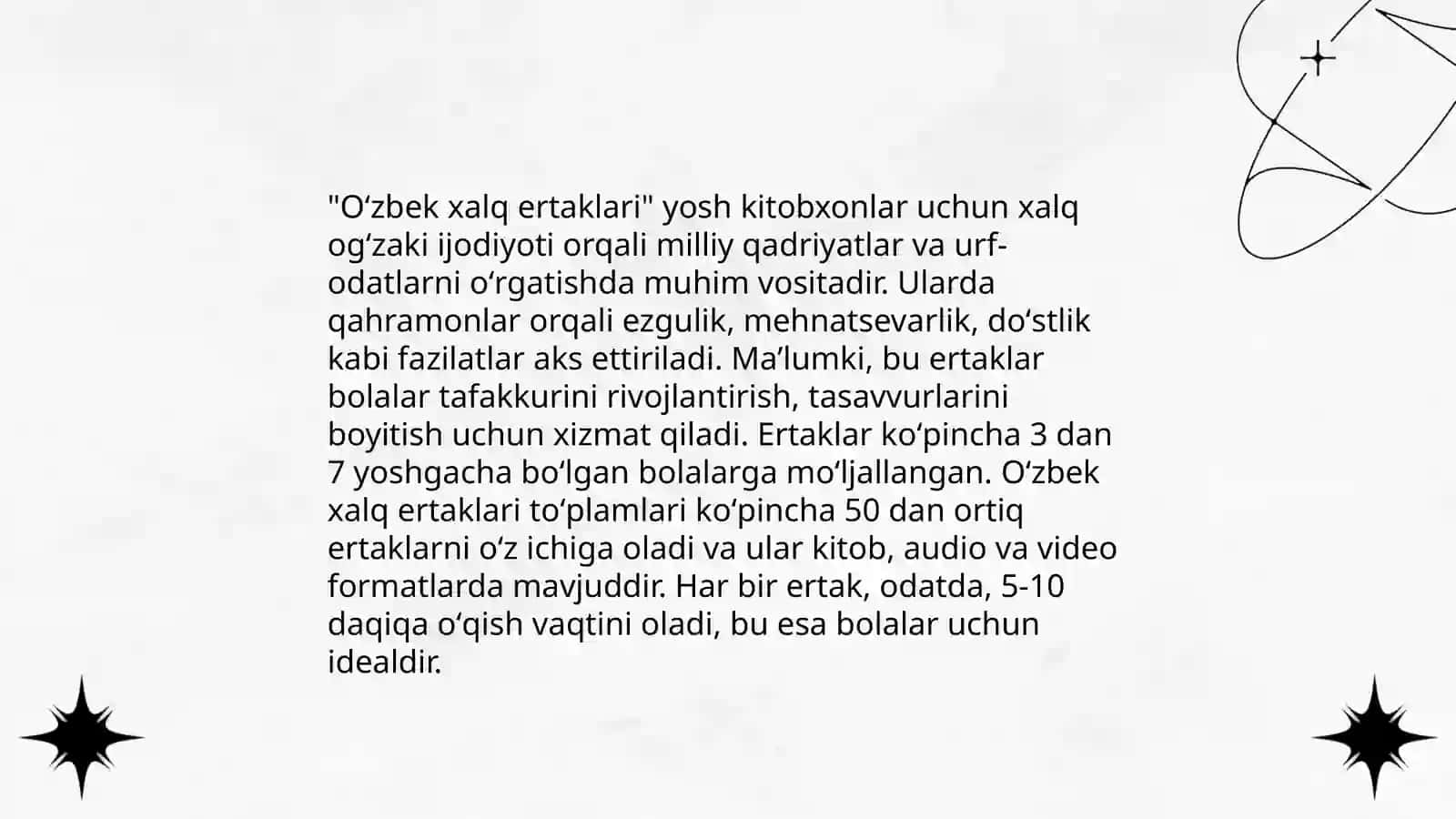 Oʻzbek bolalar kitobxonligi 4