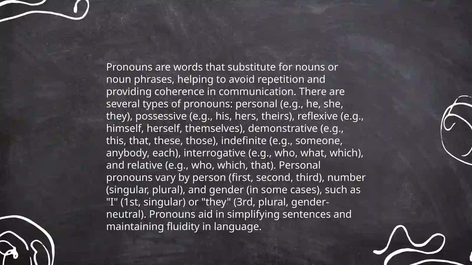 Independent parts of speech 4