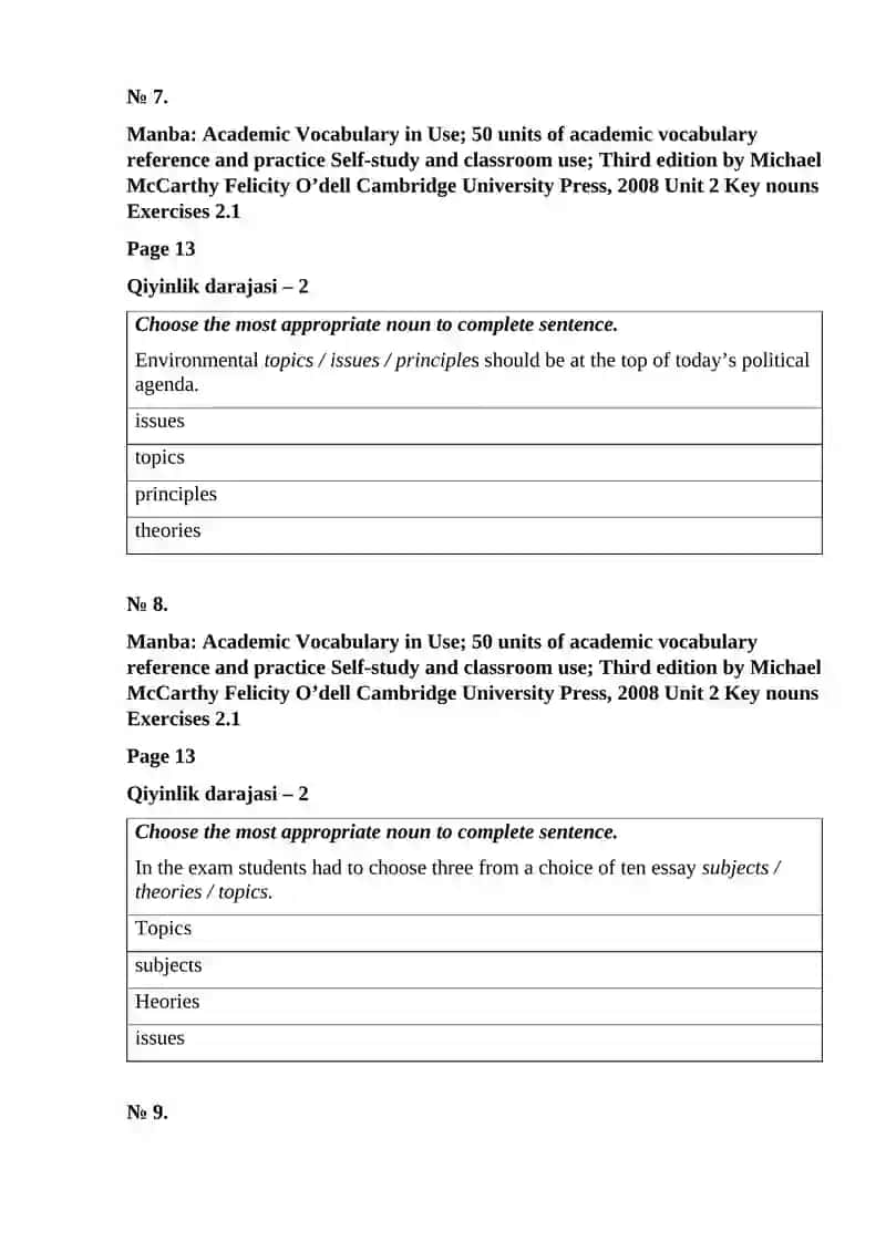 Academic Vocabulary in Use 4