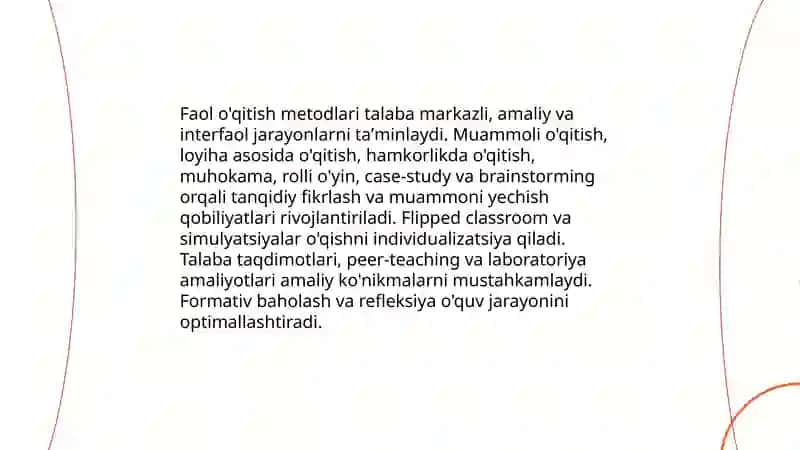 Taʼlim metodlari va vositalari 4