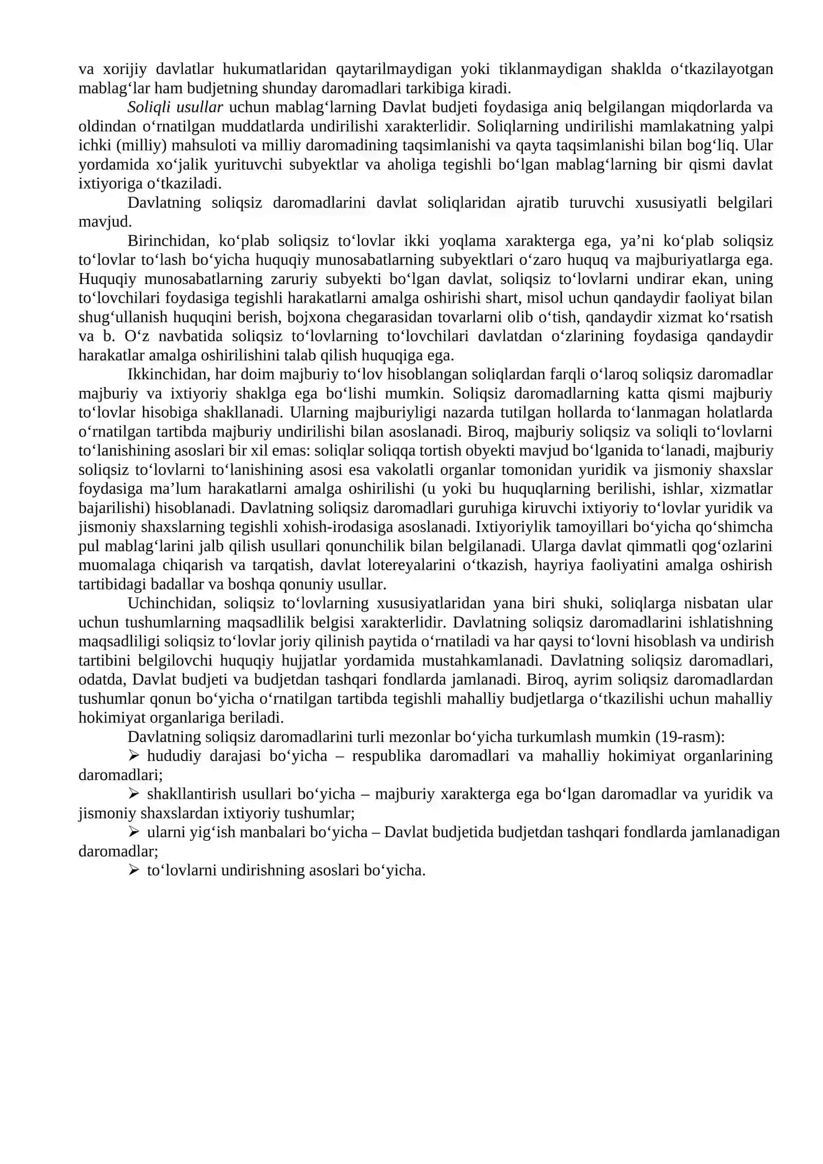 Davlat budjeti daromadlarining mazmuni 4