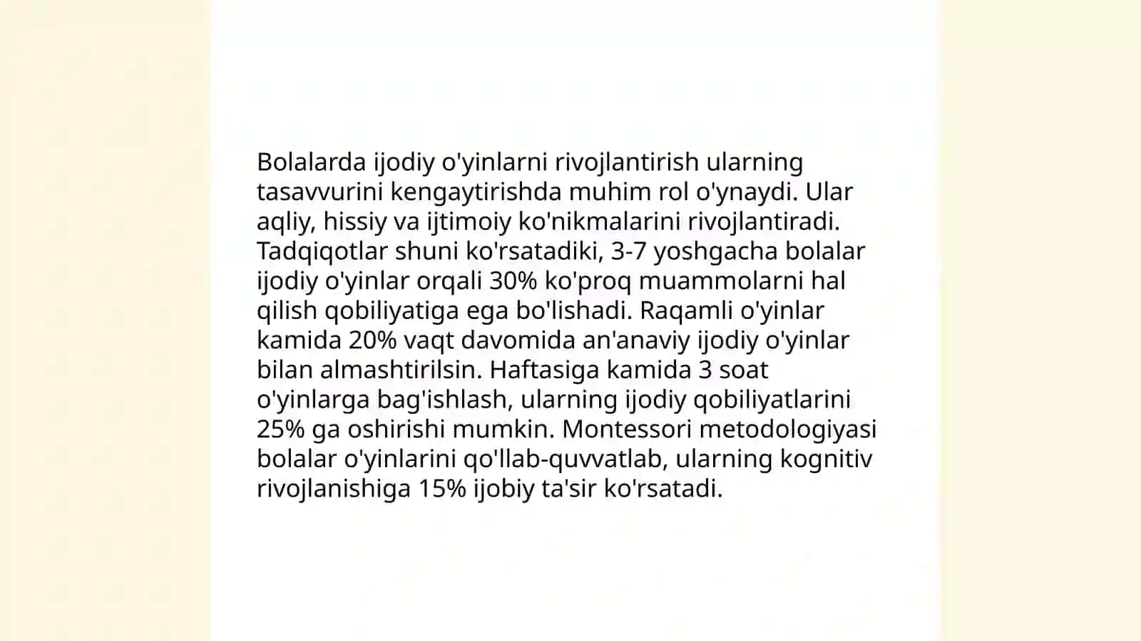 Tasviriy san'at darslarini tashkil etish 4