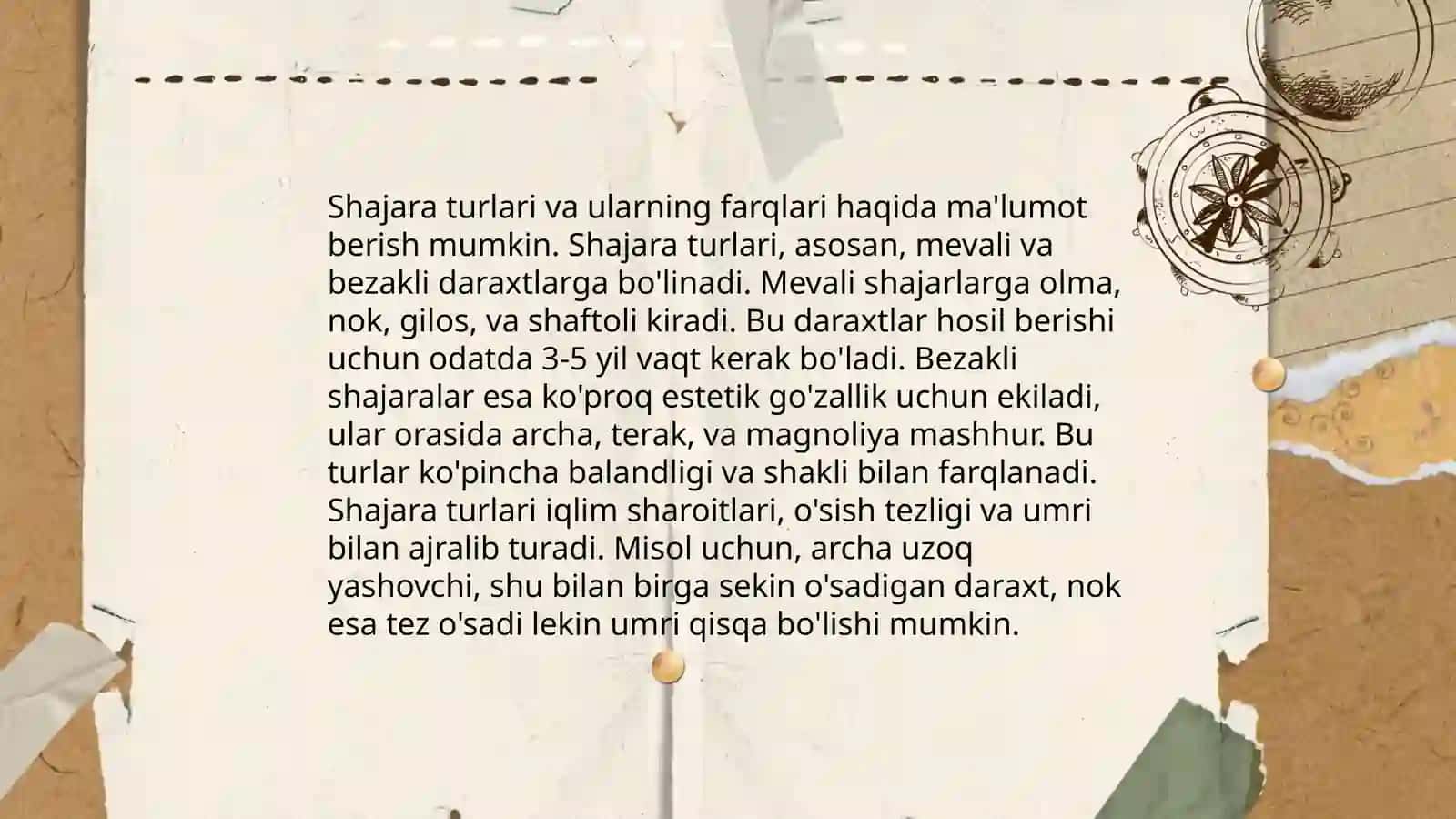 Shajara tuzish va uni tahlil qilish slayd 4