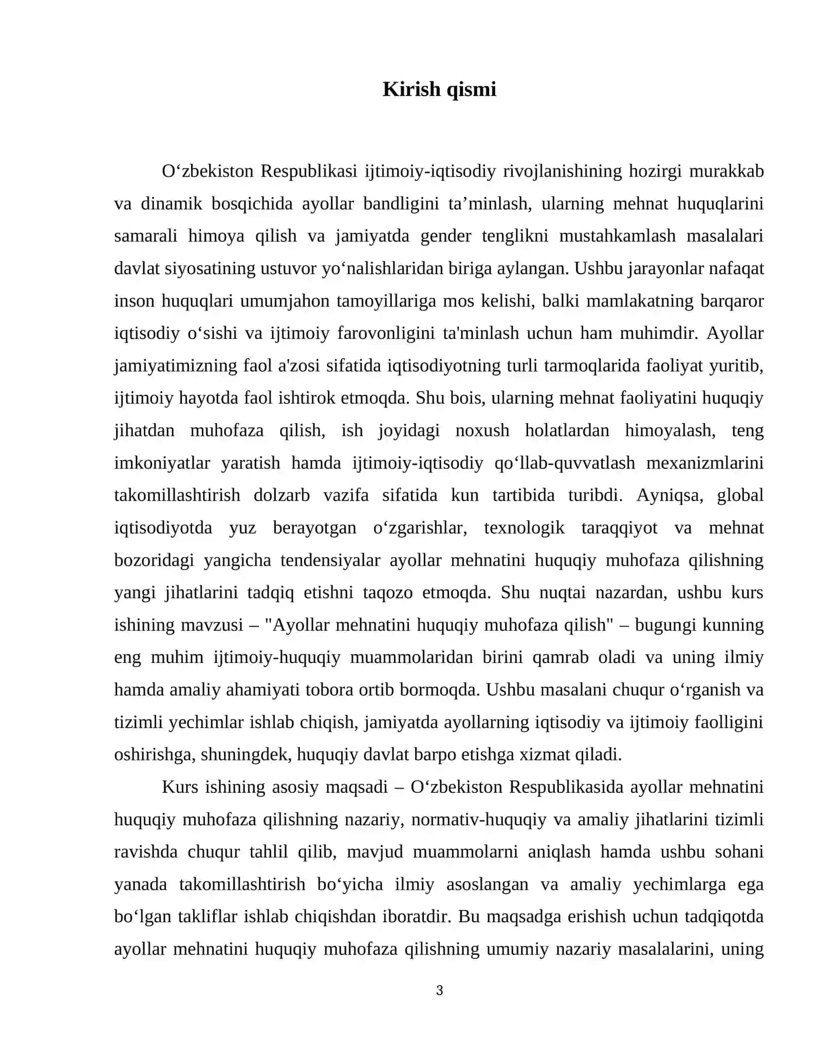 Ayollar mehnatini huquqiy muhofaza qilish 4