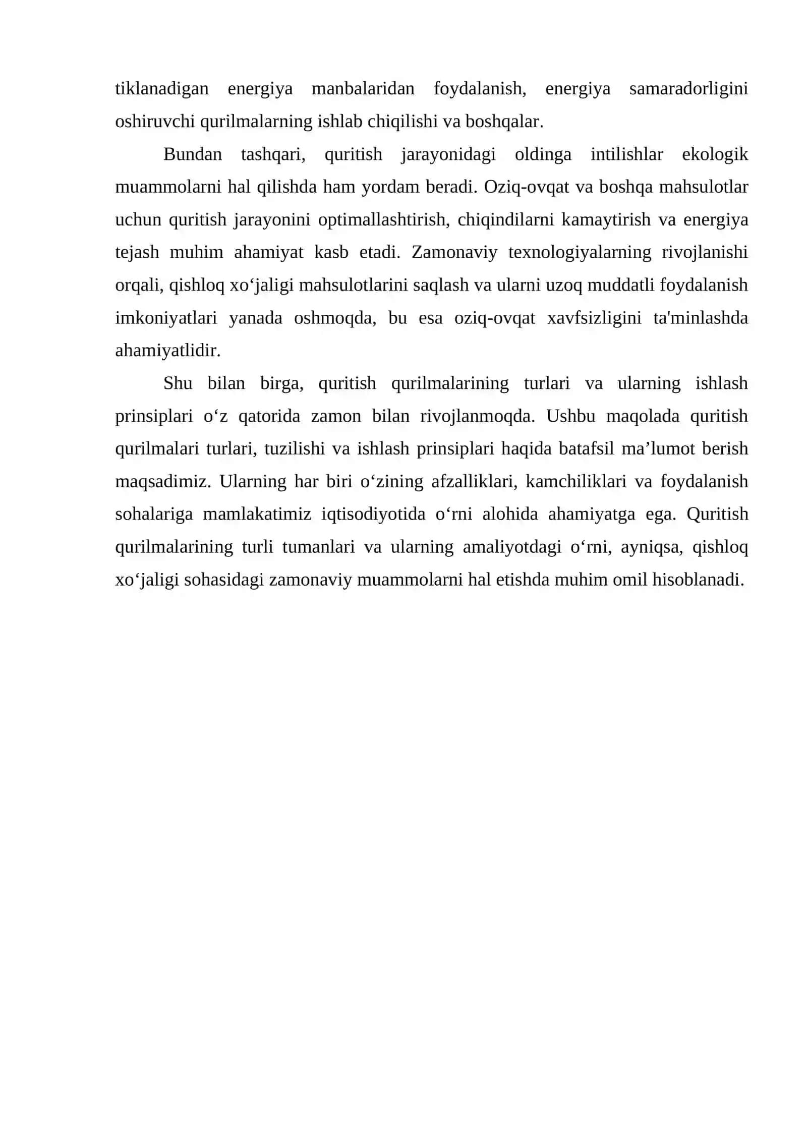 QURITISH QURILMALARI ULARNING TURLARI VA TUZILISHI HAMDA ISHLASH PRINSIPLARI 4