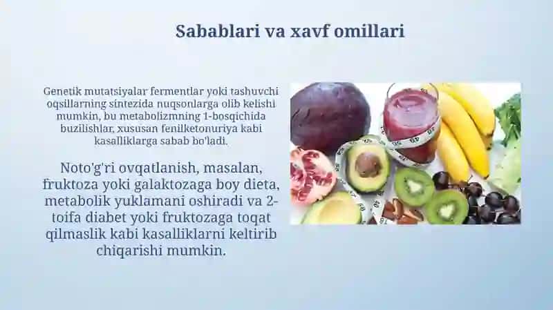 Metabolik kasalliklar 4
