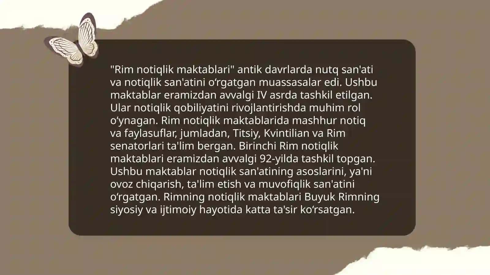 Qadimgi Rimdagi notiqlik sanʼati 4