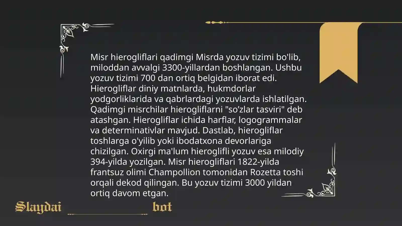 Misr ehromlari 4