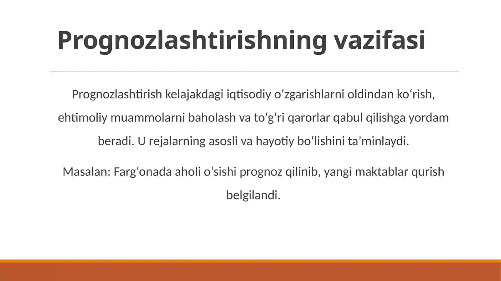 Davlatning ijtimoiy-iqtisodiy rivojlanishini dasturlash, prognozlashtirish va rejal 4