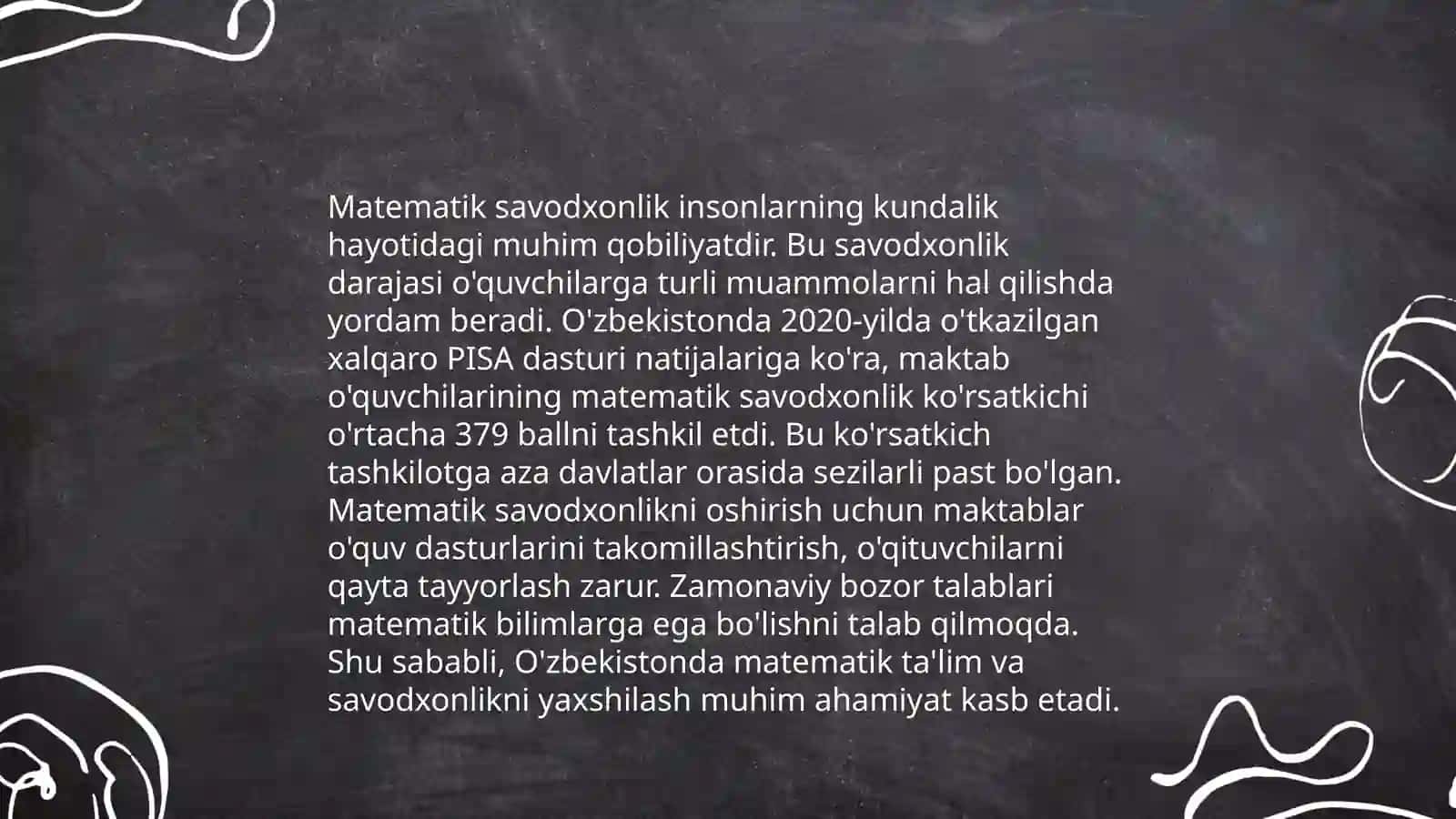 Bolaning rivojlantiruvchi sohalari kompitensiyalari 4