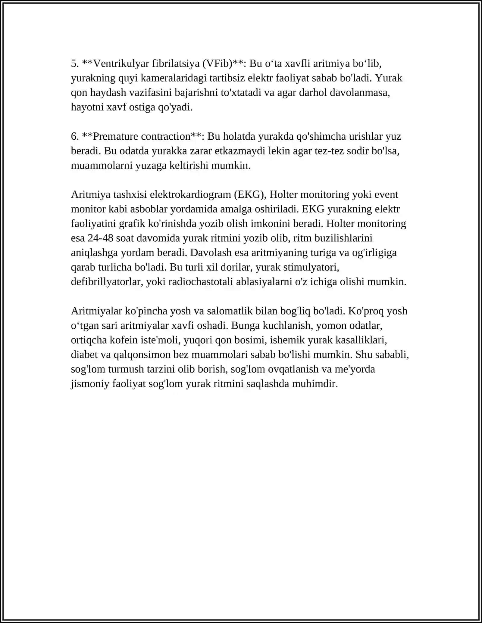ARITMIYADA QO'LLANILADIGAN DORI VOSITALARI FARMAKODINAMIKASI 4