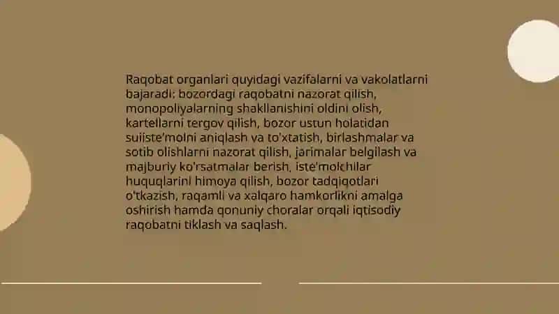Iqtisodiyotda monopolizmga qarshi siyosat 4