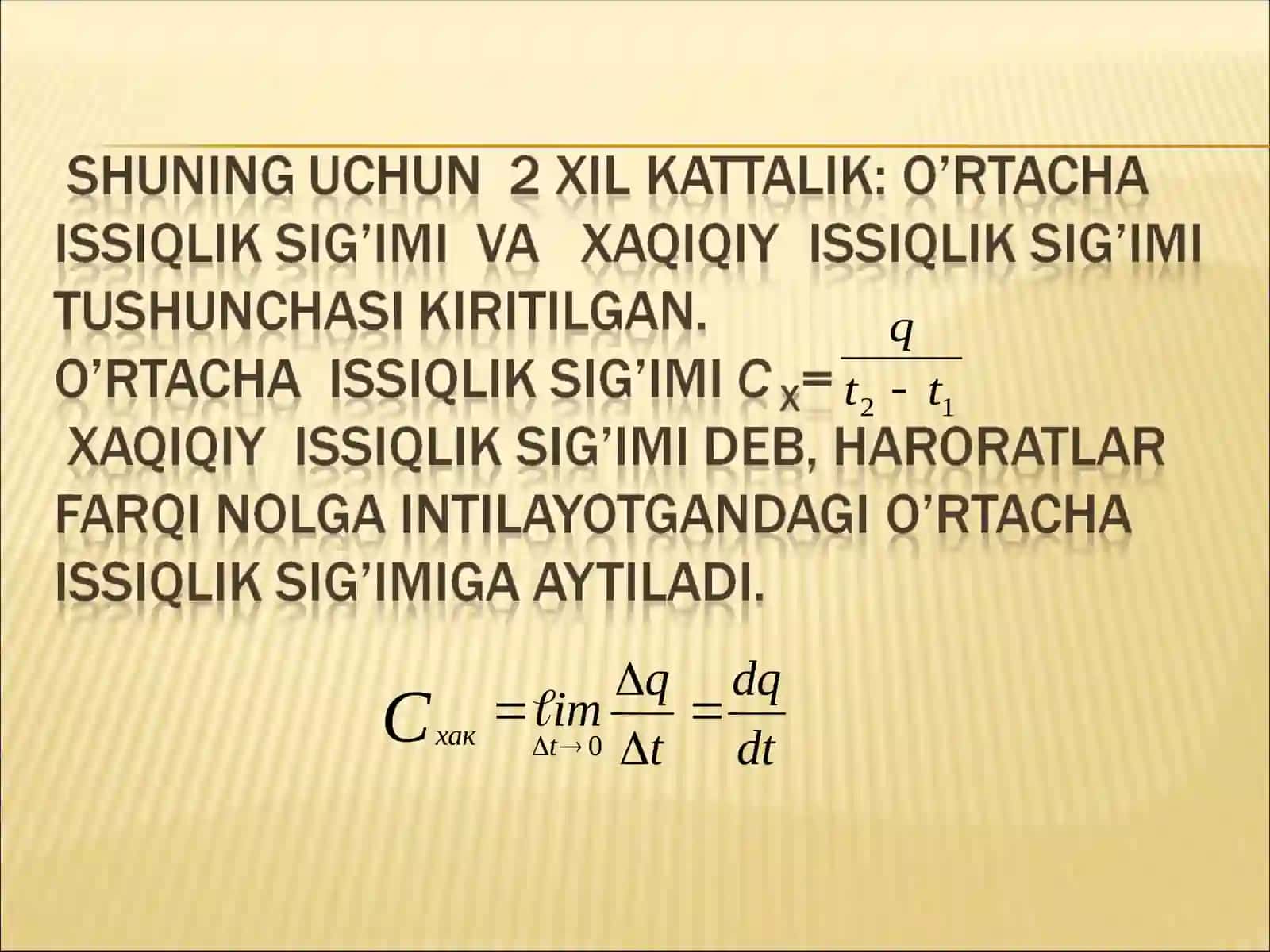 ISSIQLIK SIG’IMI 4