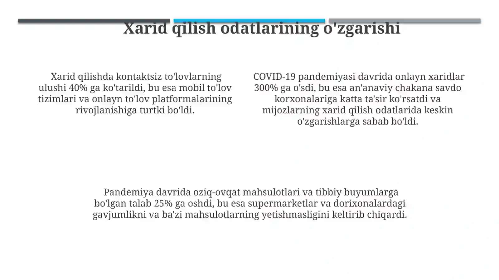 Covid-19 pandemiyasining aholi turmush tarziga taʼsiri 4