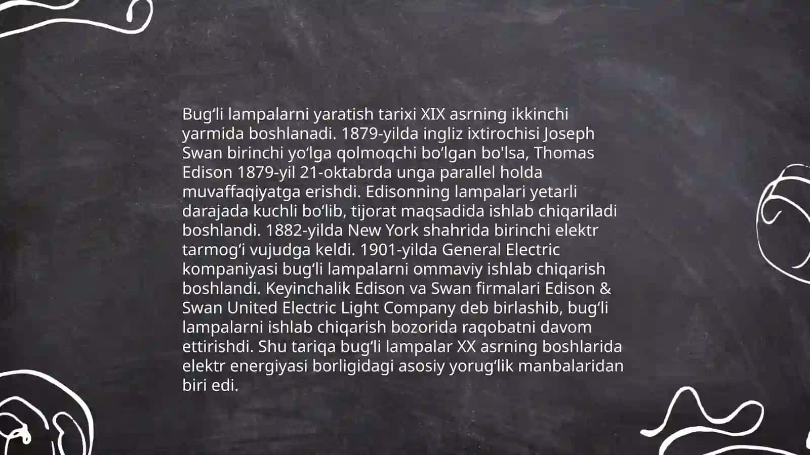 Bugʻli lampalarning ishlash mexanizmini tushuntirish 4