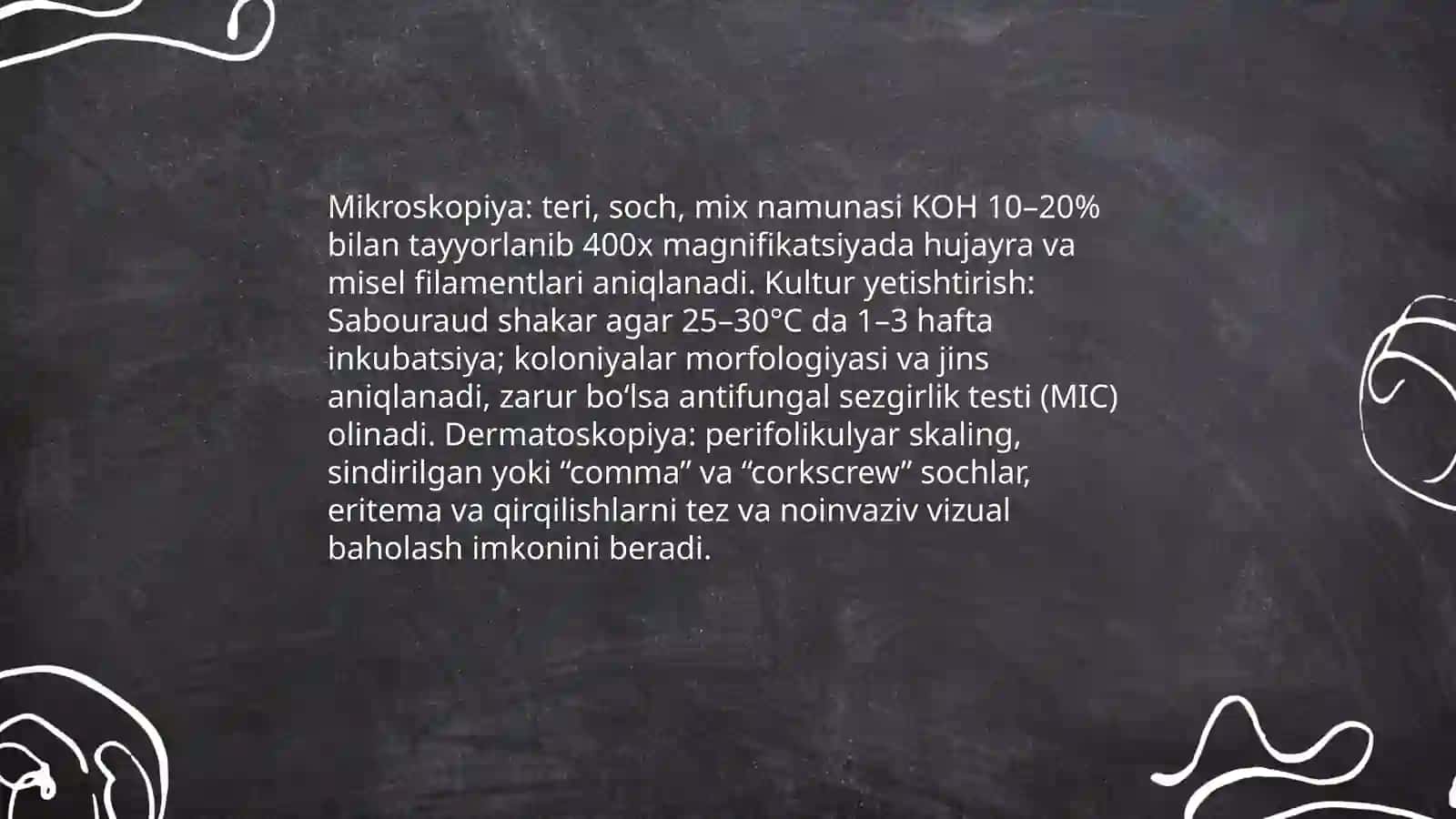 Terining zamburuğli kasalliklari bilan oğrigan bemorlarni parvarishlash 4