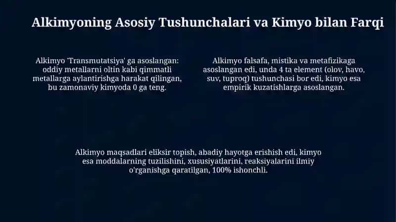 Kimyo va Alkimyo: Kelib Chiqishi va Evolyutsiyasi 4