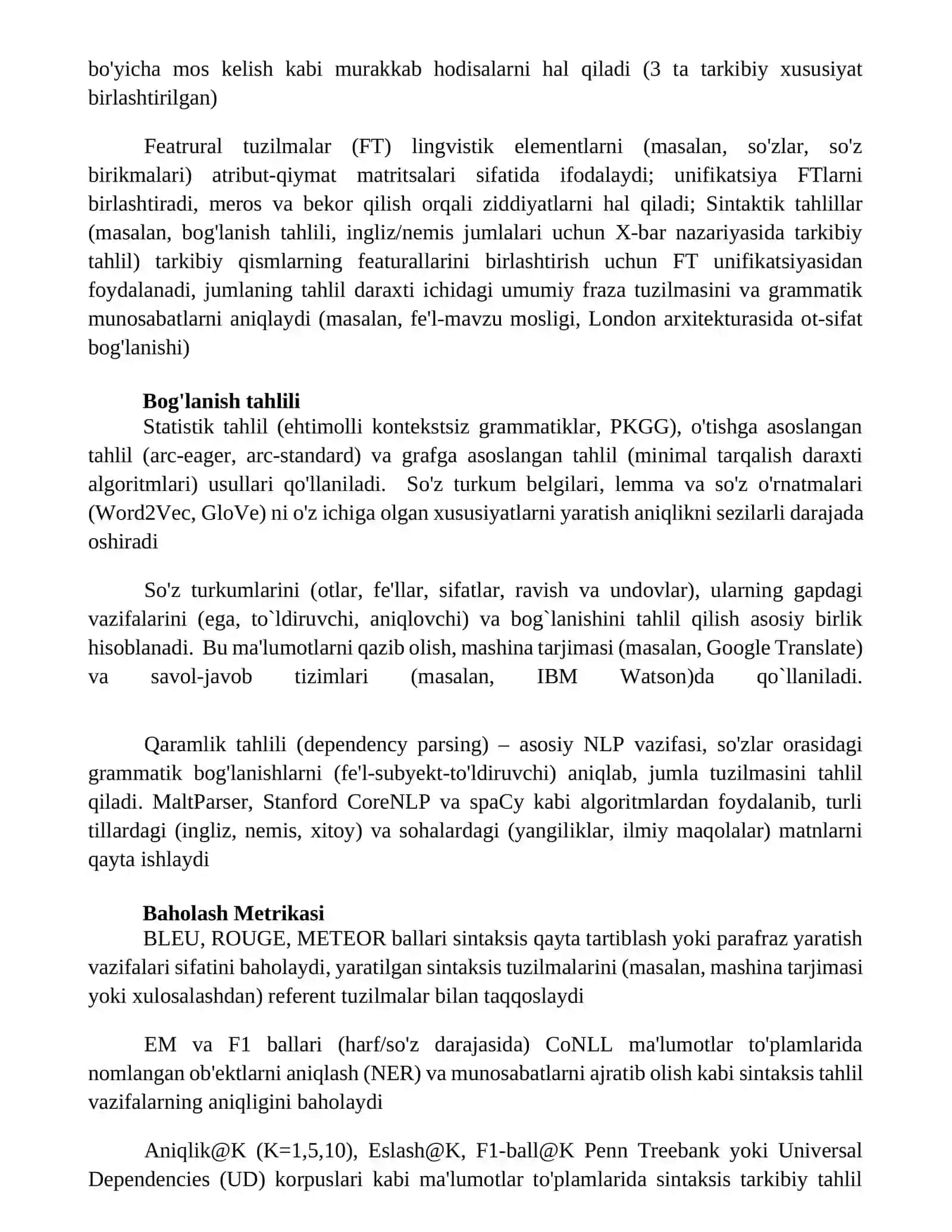 Sintaksis elementlar ustida ishlash metodikasi 4