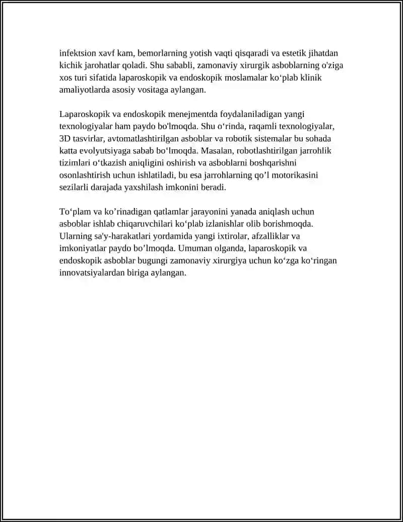Laparoskopik va endoskopik asboblar 4
