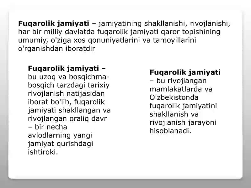 Yangi tahrirdagi O’zbekiston Respublikasi Konstitutsiyasida Fuqarolik jamiyati institutlari faoliyatining kafolatlanishi 4