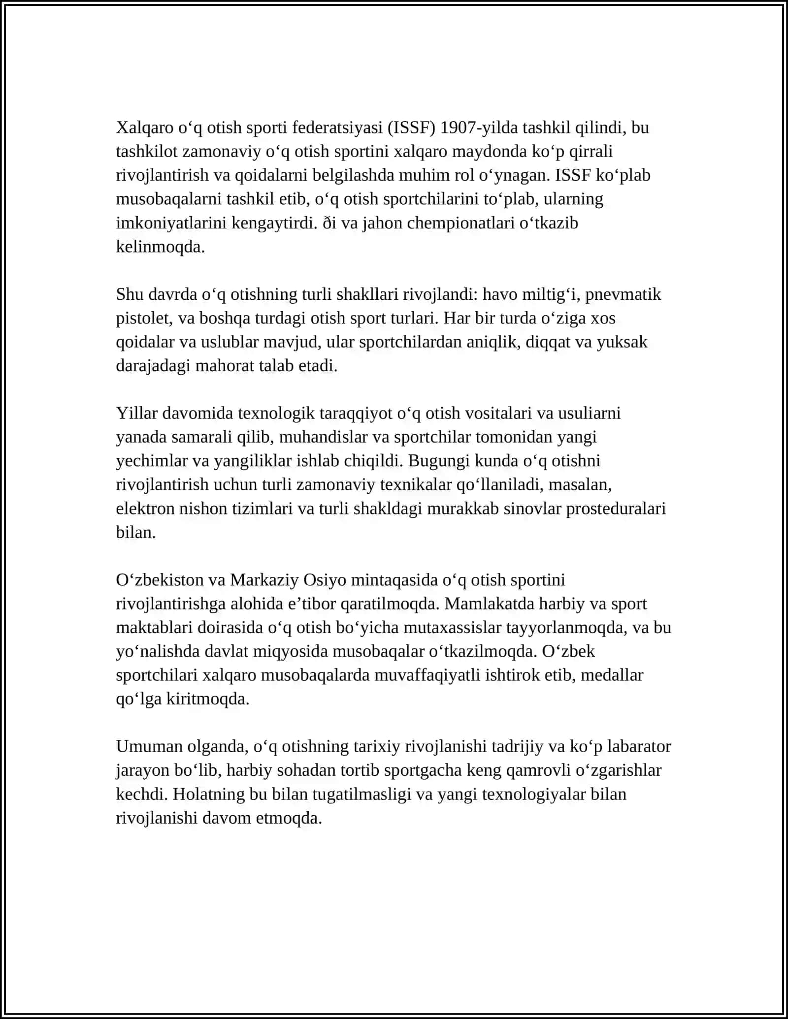 OʻQ OTISH QOIDA VA ASOSLARI 4