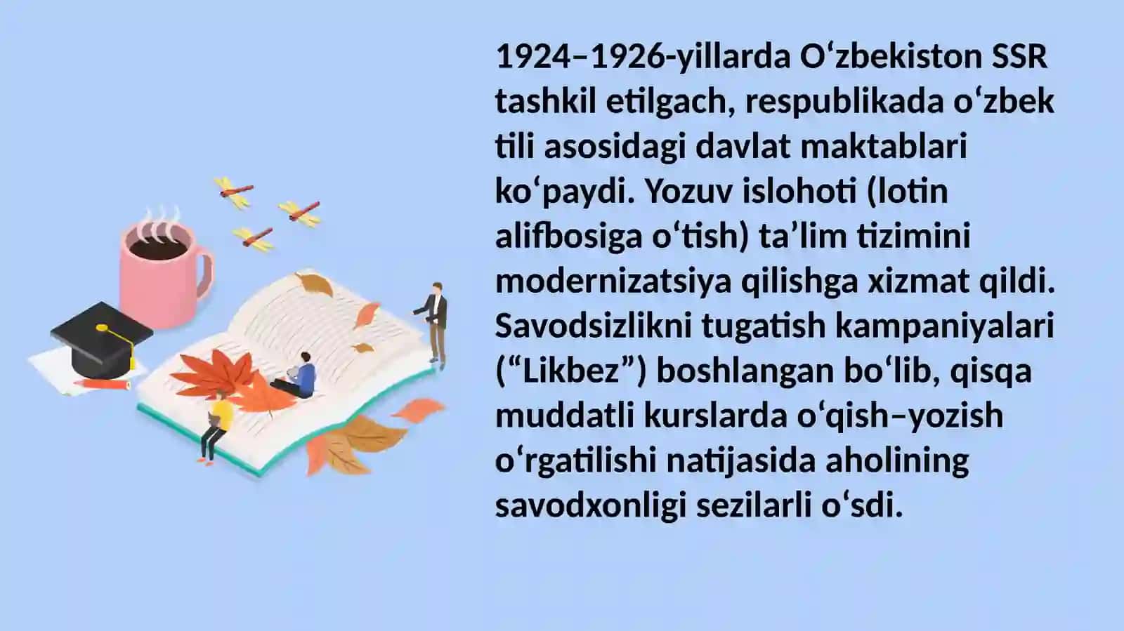 1917-1945 yillarda Özbekistonda maktab va pedagogika fani 4