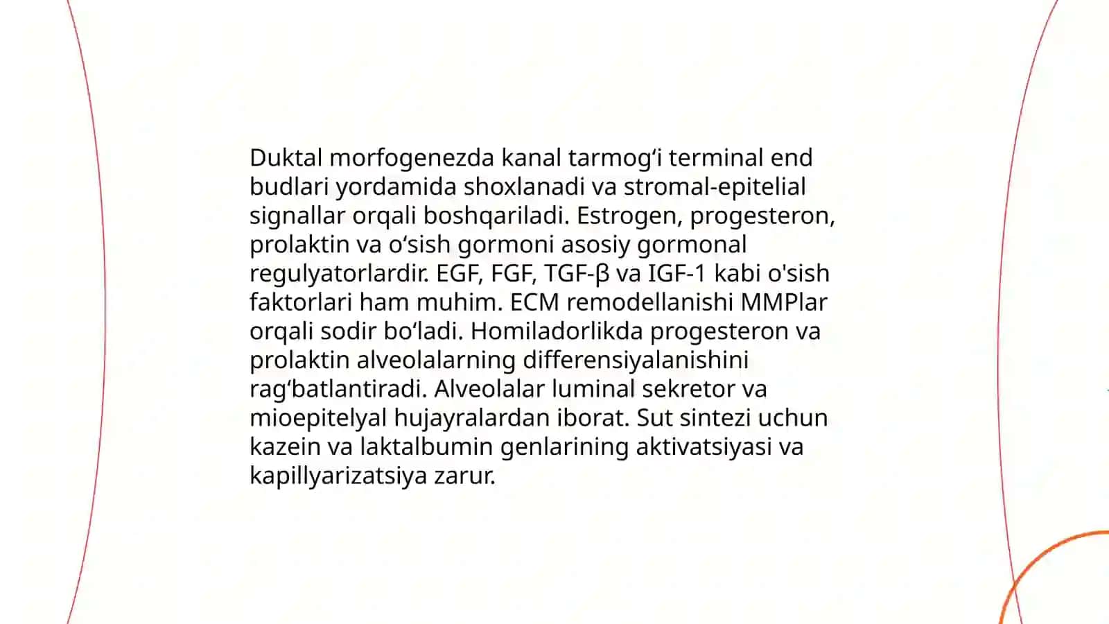 Sut bezlari gistogenezi va gistofiziologiyasi 4