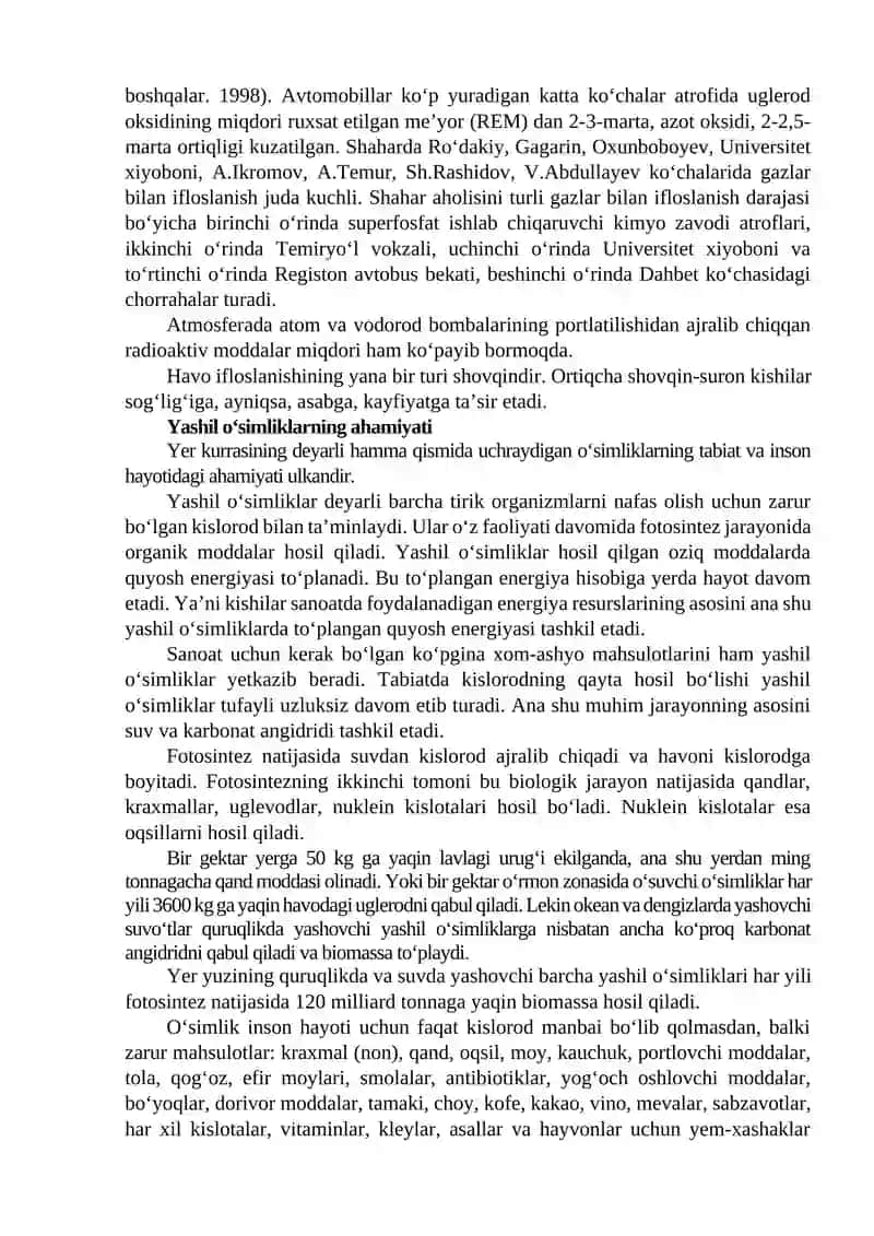 Atmosfera va uning tarkibi 4