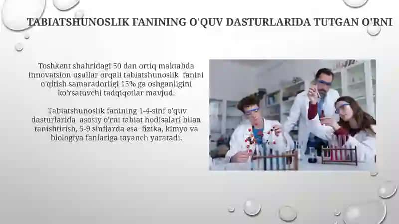 Tabiatshunoslikni oʻqitishning tarbiyaviy ahamiyati 4