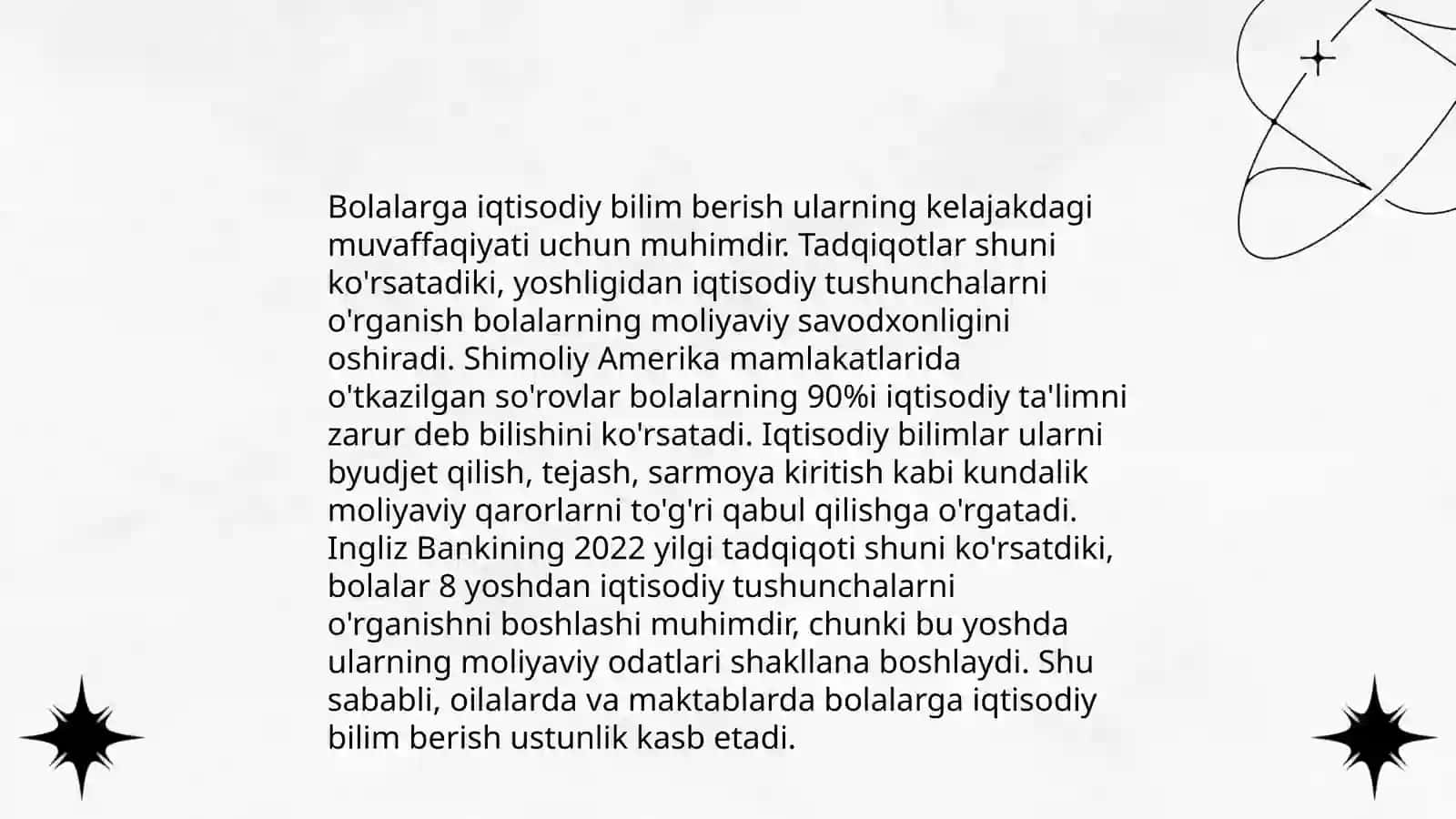 Maktabgacha taʼlim tashkilotlarida iqtisodiy tadbirkorlik faoliyatining mehnat tarbiyasi bilan bogʻliqligi 4