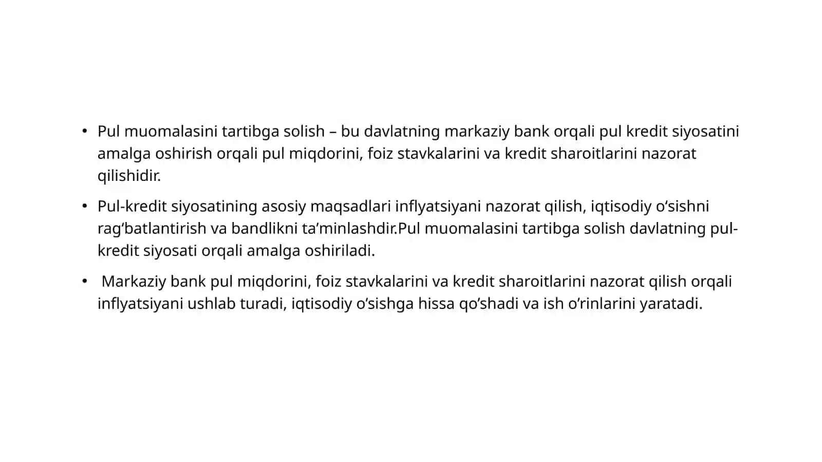 Pul tizimi 4