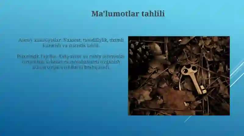 Psixalagik eksperament jarayoni va uning asosiy xususiyatlari 4