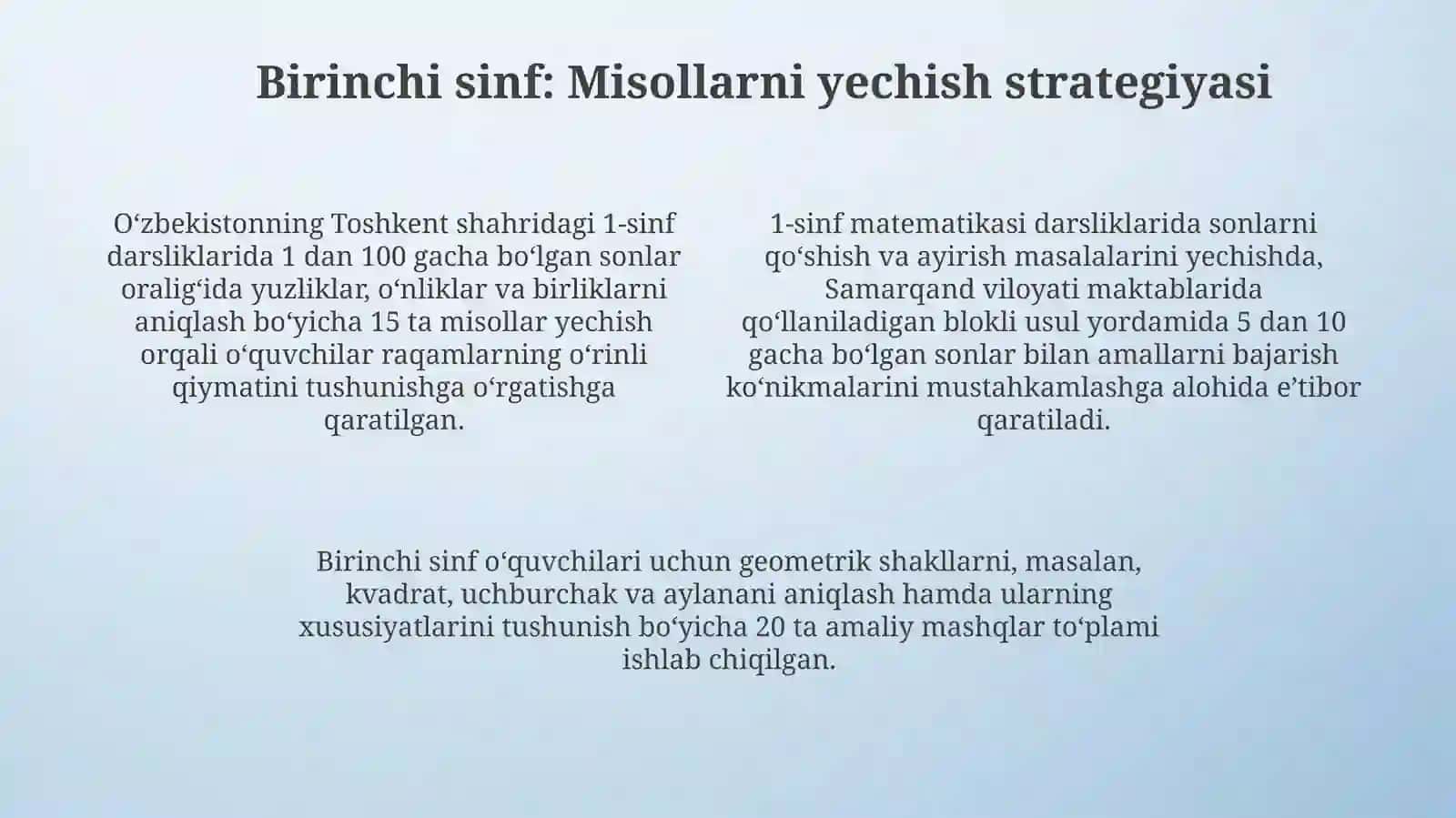 Matematika darsliklari 4