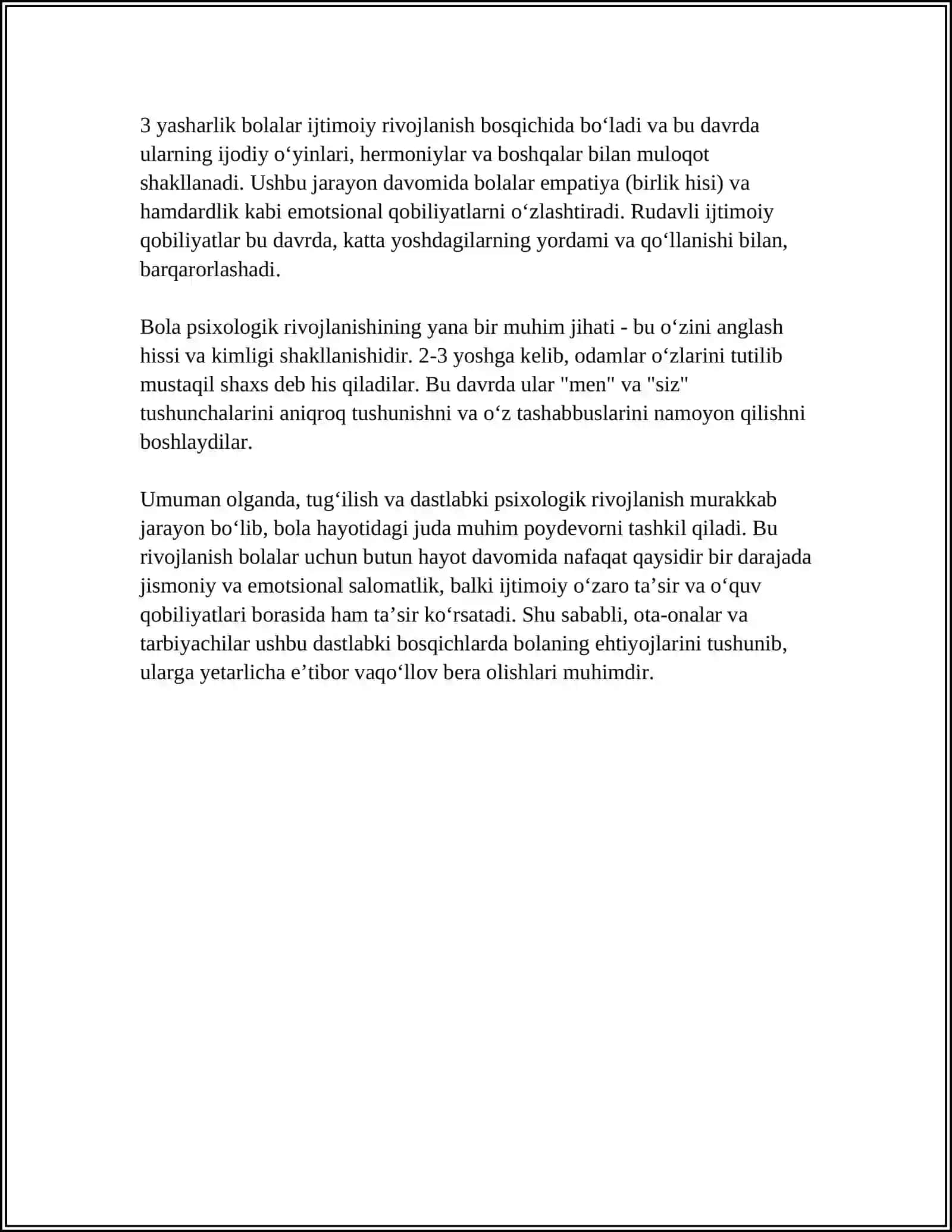 PSIXOLOGIYA MAVZUSI BUYICHA TAYORLANGAN SLAYD 4