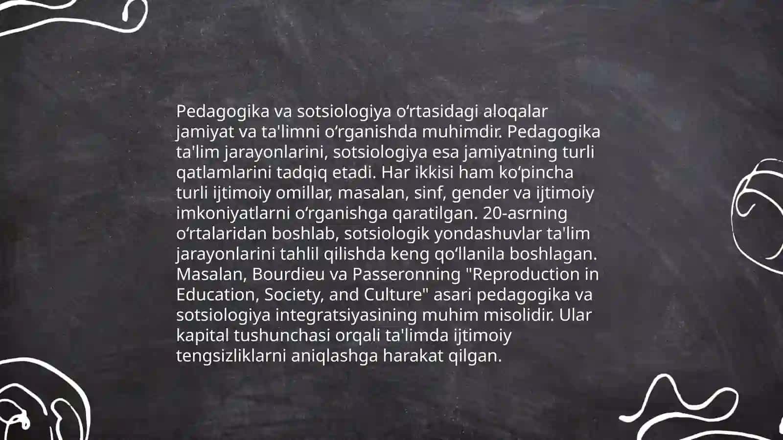 Pedagogik fanlar tizmi.Pedagogika boshqa fanlar bilan aloqasi 4